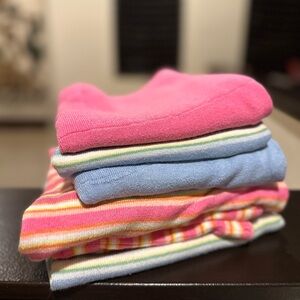 Djerf Avenue Pink and Multicolor Knit Skirts + tube top